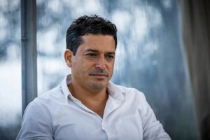 Likud party member Amichai Chikli conference of the Srugim news website ahead of the upcoming Israeli general elections outside the Supreme Court in Jerusalem, on October 30, 2022. Photo by Yonatan Sindel/Flash90