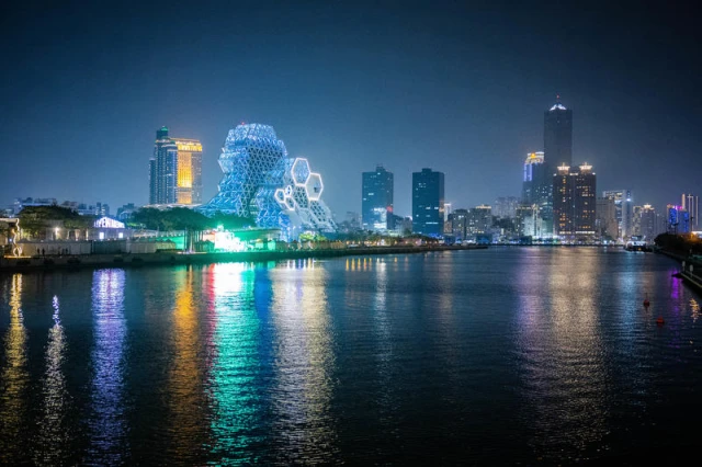 View from Kaohsiung City, Taiwan. March 29, 2023. Photo by Nati Shohat/FLASH90