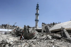 Rafah, in the southern Gaza Strip, on April 12, 2024 (Photo: Abed Rahim Khatib/Flash90).