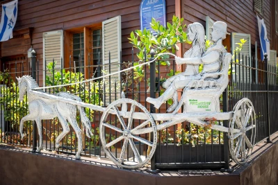 View of the American-German colony, a residential neighborhood in southern Tel Aviv. June 5, 2024. Photo by Nati Shohat/FLASH90