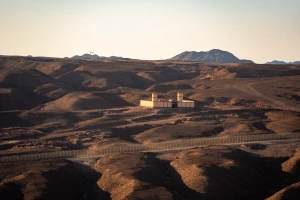 View of the Israeli border with Egypt, in southern Israel, on January 12, 2025. Photo by Yaniv Nadav/Flash90