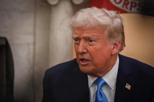 US President Donald Trump meets with Israeli prime Minister Benjamin Netanyahu at the White House in Washington D.C., February 4, 2025. Photo by Liri Agami/Flash90