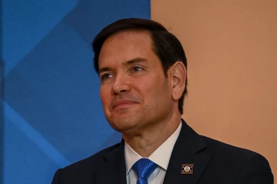 U.S. Secretary of State Marco Rubio attends the International Women of Courage Awards at the State Department in Washington, D.C., on April 1, 2025. Photo by Liri Agami/Flash90