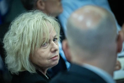 Illustration: Israeli attorney general Gali Baharav Miara attends a Constitution, Law and Justice Committee leads a committee meeting in the Israeli Parliament in Jerusalem, on April 27, 2025. Photo by Yonatan Sindel/Flash90