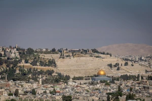 View of Jerusalem's Old City. June 15, 2025. Photo by Chaim GoldbergFLASH90