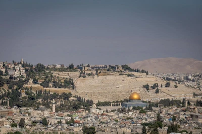 View of Jerusalem's Old City. June 15, 2025. Photo by Chaim GoldbergFLASH90