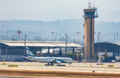 El Al rescue flight lands at Ben Gurion Airport near Tel Aviv, June 18, 2025. Photo by Yossi Aloni/Flash90
