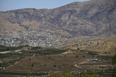 View of the Israeli border with Syria, in the Golan Heights, on August 1, 2025. Photo by Michael Giladi/Flash90