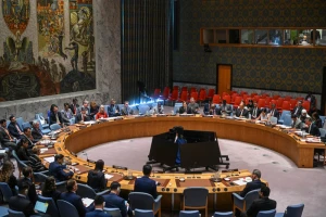 Ambassadors to the United Nations are seen during a session at the UN headquarters in New York, USA, on September 15, 2025. Photo by Arie Leib Abrams/Flash90