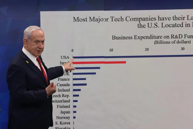 sraeli Prime Minister Benjamin Netanyahu holds a press conferene at the Prime Minister's office in Jerursalem, September 16, 2025. Photo by Marc Israel Sellem