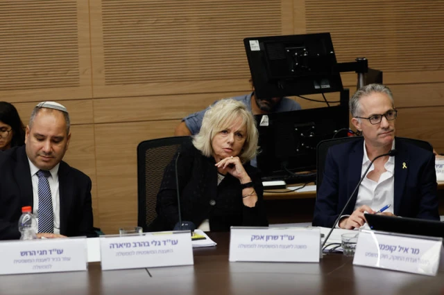 Attorney general Gali Baharav-Miara at a Constitution, Law and Justice Committee meeting at the Knesset, in the Israeli parliament on September 30, 2025. Photo by Oren Ben Hakoon/Flash90