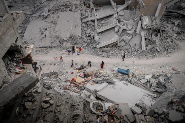 The Saftawi area in northern Gaza, October 23, 2025. Photo by Khalil Kahlout/ Flash90