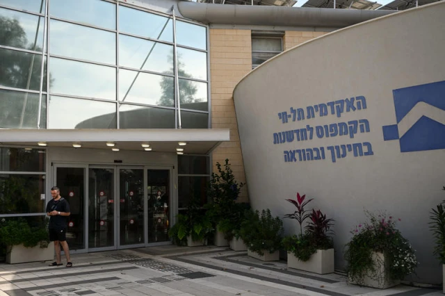 Students and teachers at Tel-Hai College in northern Israel, November 3, 2025. Photo by Michael Giladi/Flash90