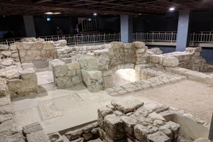 Remains of the houses inside the Herodian Quarter Museum, before the renovation and the re-opening in May/June 2024 (Photo: Social Media).