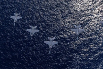Aircraft attached to Carrier Air Wing 1 operate with the Harry S. Truman Carrier Strike Group in the U.S. Central Command area of responsibility. Photo: U.S. CENTCOM