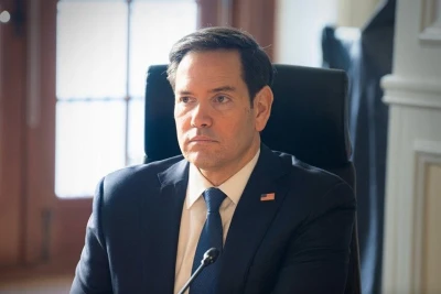 U.S. Secretary of State Marco Rubio on CBN's Face the Nation, March 16, 2025. Photo: U.S. Department of State's official X account.