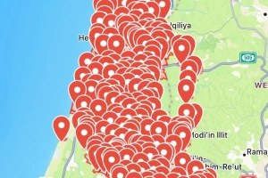 Millions of Israelis were forced to run to shelter during their commute to work this morning due to a projectile launched from Yemen. Photo: From IDFás official X account.