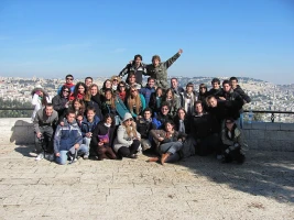 Birthright Israel delegation, winter 2012. Photo: Wikipedia.