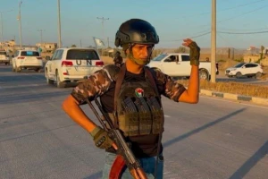 Yasser Abu Shabab, Leader of anti Hamas Gaza Militia and collaborator with Israel. May 25, 2025 Photo: (Photo used under section 27A of the copyright law)