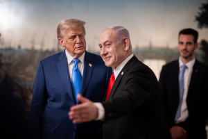 Israeli Prime Minister Benjamin Netanyahu and U.S. President Donald Trump in the White House garden, Washington, D.C., July 7, 2025. (Photo: White House/X)