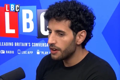 Nuseir Yassin (Nas Daily) during a recent interview on LBC News. (Photo: Screenshot)