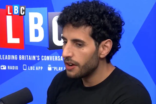 Nuseir Yassin (Nas Daily) during a recent interview on LBC News. (Photo: Screenshot)