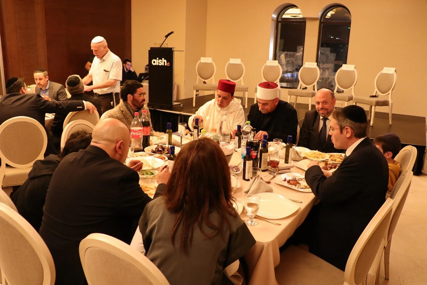 Participants from different religious traditions breaking the Islamic fast together. (Photo: Courtesy)