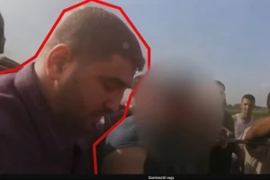 Jihad Kamal Salem Najjar, Hamas terrorist who participated in the abduction of Yarden Bibas. (Photo: Screenshot)