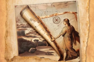 The Odyssey of Marcus Panthera by Dr. Makram Mesherky book cover art. 2025. Photo: Screenshot Gesher Media