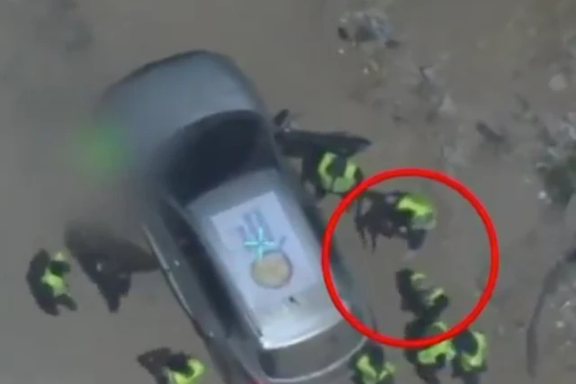 Armed Terrorists Operated Undercover in WCK Vehicle. August 12 2025. Photo: IDF