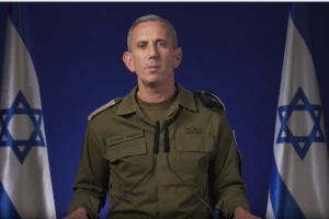 IDF spokesman Daniel Hafari press briefing 4.12.2024. (Photo: screenshot from IDF)