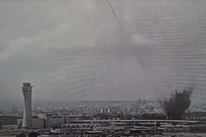 Israel's Ben Gurion Airport Hit by Houthi Missile Launched From Yemen, May 4 , 2025. Photo: IDF