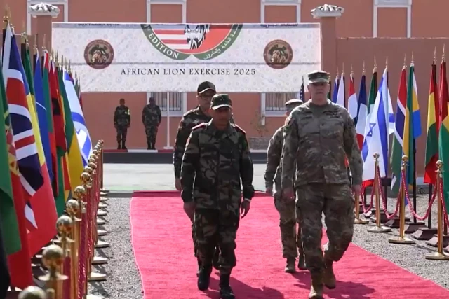 'African' Lion 2025 (largest US-led exercises in Africa - involving Israel). May 13, 2025. Photo: 
Royal Moroccan Armed Forces
X screenshot