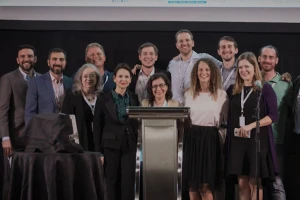 kingdom business leaders and investors from around the world gathered together in Israel. 17 March, 2025. Photo: Israel Business Forum Facebook video screenshot