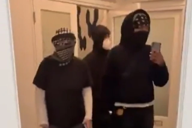 Anti-Israel protesters in university in Toronto Canda, November 5, 2025 Photo: StandWithUs Canda X screenshot