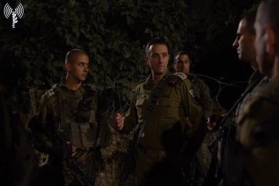 The Chief of Staff, Lieutenant General Herzi Halevi, arrived during the night (Wednesday) at the scene of the ramming attack near Nablus in Samaria, where 2 Israeli soldiers in the Kfir Brigade, fell, On May 29, 2024 (Photo: Screenshot from IDF video).