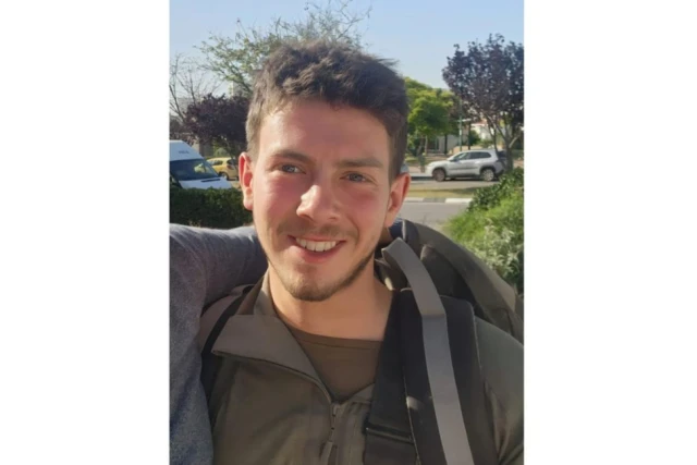 Sergeant Yaniv Michalovich, a 19-year-old armored corps soldier from Rehovot serving in Battalion 82 of the "Storm from the Golan" (7th) Brigade. July 2 2025. Photo: IDF