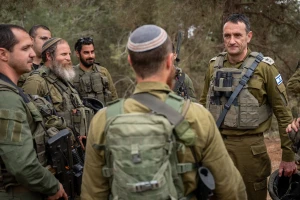 Herzi Halevi meeting with IDF Israeli soldiers, May 1, 2024 (Photo: IDF).