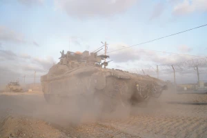 Entry of the 162nd division into the northern Gaza Strip (Photo: IDF)