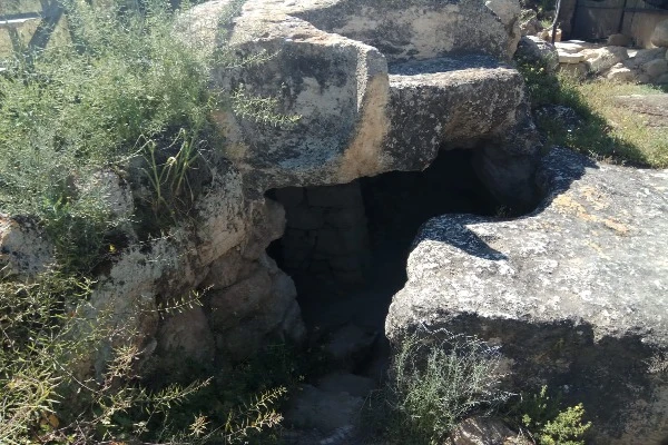 The Shepherds fields caves at Beyt Sahour/Bethlehem. 2018 (Photo: Aaron Goel-Angot).