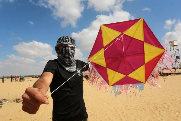 Why kites from Gaza are reigniting fears along Israel’s border