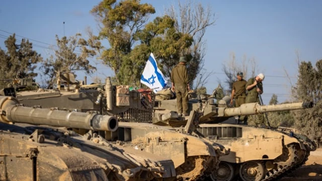 IDF soldiers, 14 April, 2025. Photo: Kan 11
