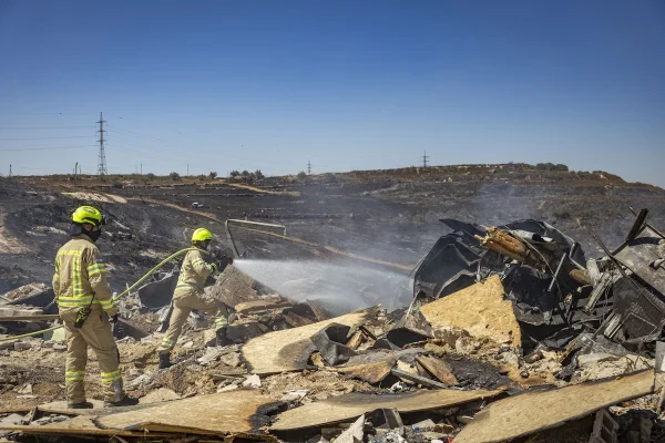 Israeli authorities arrest Palestinian suspects in fire that devastated Samaria settlement
