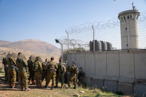 IDF soldiers at the scene of the Tayasir incident in the Jordan Valley, 04.02.2025. Photo: IDF