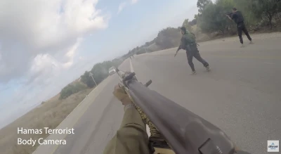 Hamas Terrorist Body Camera