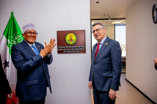Somaliland president inaugurates embassy in Jerusalem during historic Israel visit