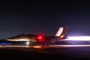 IAF fighter jets carried out airstrikes on targets in Syria. Photo: IDF