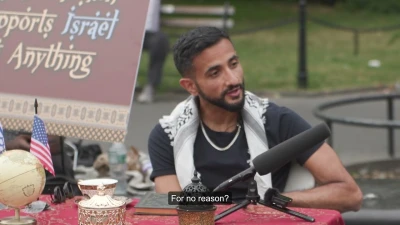 Luai Ahmed, Yemeni activist Photo: Screenshot taken from social media - used under section 27A of the copyright law