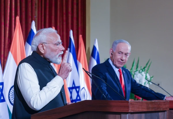 Elevating ‘time-tested’ partnership with Israel is a ‘historic decision,’ says Indian PM Modi in joint statement with Netanyahu