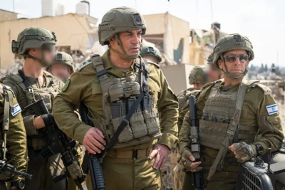 IDF Chief of Staff Eyal Zamir in Judea and Samaria, August 22 2025. Photo: IDF Telegram